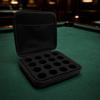 Hard Pool Ball Case | Reliable zipAround Closure, Billiard Case,