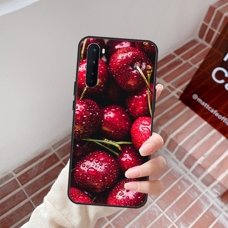 Rote Kirsche Sommerfrucht Hülle Für OnePlus 15 13 12 11 10T 13T 10R 12R 13R OnePlus Nord 5 CE 2 3 4 Lite N20 N30 Abdeckung