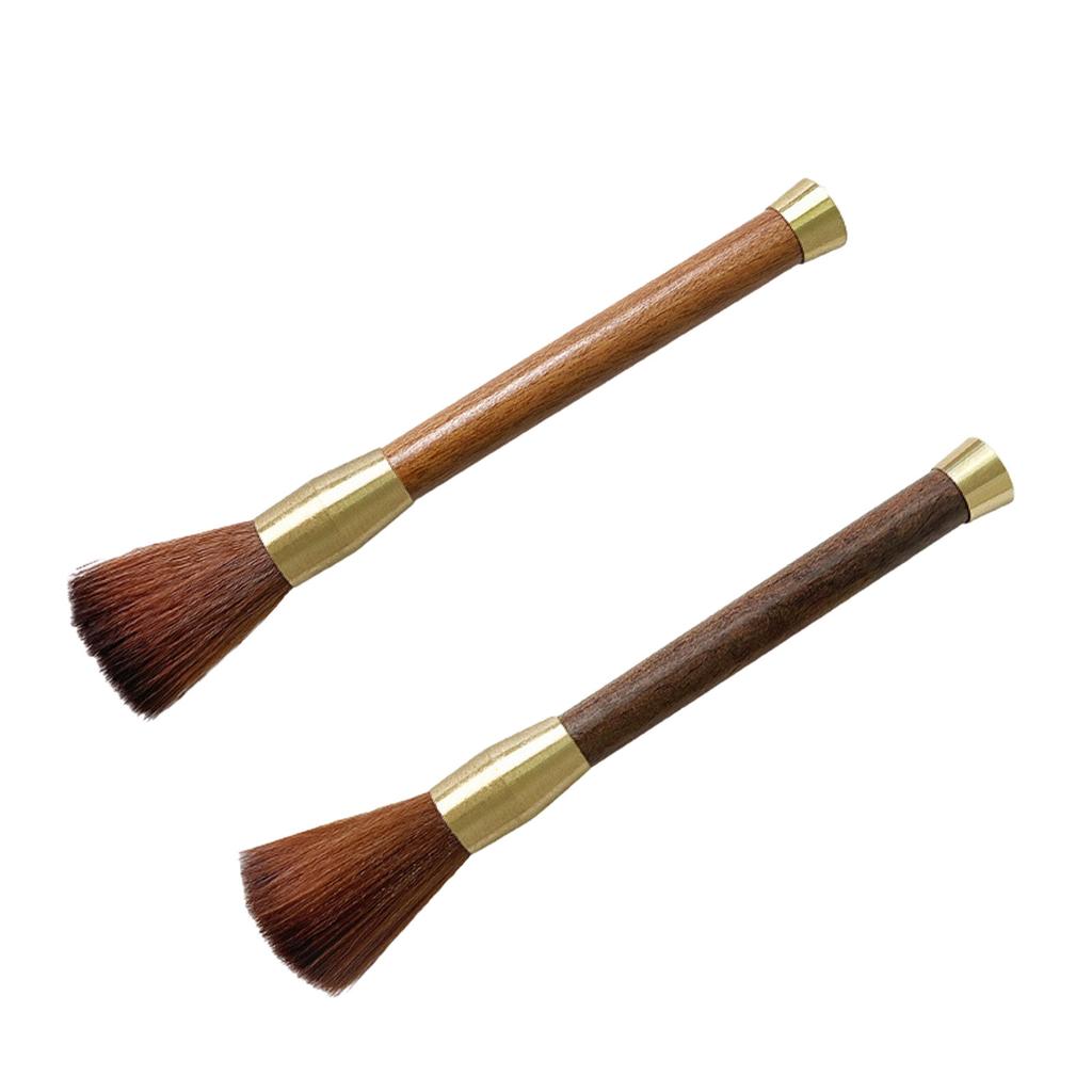 Wooden Coffee Grinder Brush Cleaning Espresso Cafe Machine Accessories Bean Powder Barista Tool For Tea Coffeeware