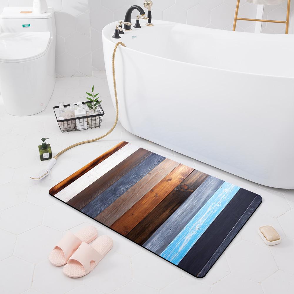 Modern Non-slip Absorbent Mat Decoration Bedroom Door Mat Kitchen Floor Mat Bathroom Shower Rug