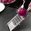 Tăiător de legume 4 în 1 Tocător de tăiat din oțel inoxidabil Mașină de tăiat legume multifuncțional Set de tăieturi manual de fructe și morcovi Răzătoare de cartofi