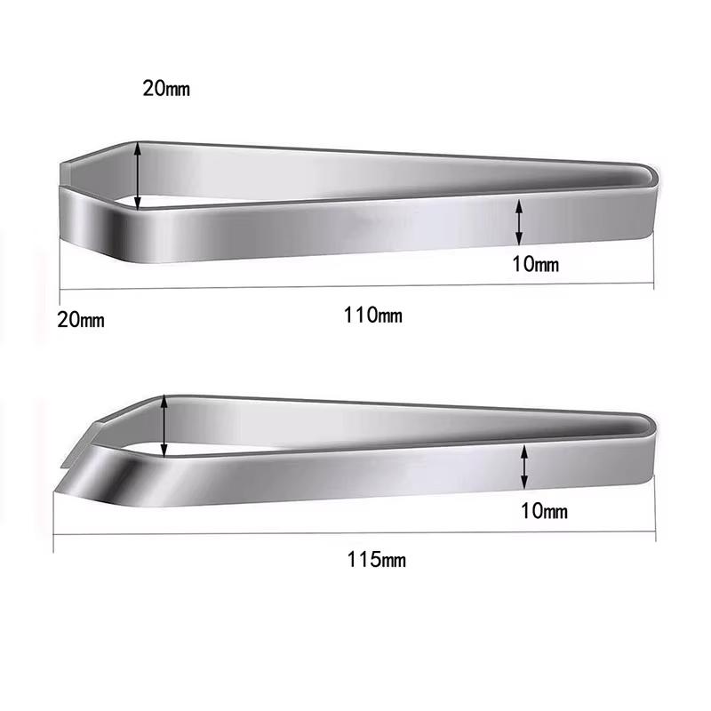 1/3PC Stainless Steel Fish Bone Tweezers Pincer Clip Puller Remover Tongs Fish Bone Plucking Clamp Kitchen Gadgets Seafood Tools