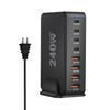 240W PD Multi-Port Desktop Charger for Mobile Phones—268W GaN Fast Charging Station