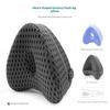 Heart Shaped Breathable Leg Pillow Orthopedic Memory Foam Knee Support Cushion for Elderly Side Sleepers Pain Relief