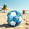 Erling Size 5 Soccer Ball, Machine-Stitched PVC, Durable & High Bounce, All Ages Fit, Fan Merchandise, Matches & Outdoor Use.