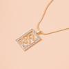 Dragon Rhinestone Dazzling Pendant Necklace In Alloy For Fashion Forward Women