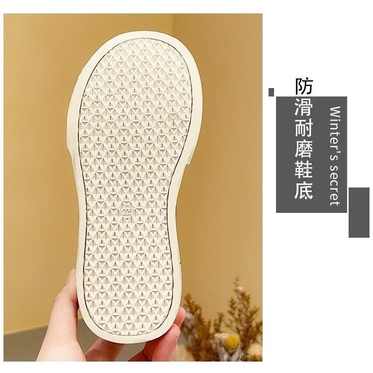 Laughing leather board shoes women's 2025 new big head ugly cute little white shoes versatile platform bread low-top casual shoes