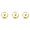 New 3pcs/set Trumpet Valve Cap Metal Shell Trumpet Cover Buttons replacement Trumpet Finger Buttons Musical Instruments