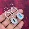 Sleeping Beauty Turquoise Jewelry, 925 Solid Sterling Silver Earrings Jewelry, Handmade Earrings Gemstone Jewelry For Women
