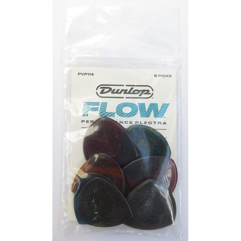 

Dunlop PVP114 pick variety pack FLOW PERFORMANCE PLECTRA Variety Pack 8 pieces [product]