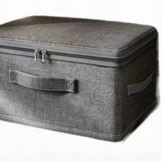 Flip-Top Password-Lock Storage Box - Large Capacity Wardrobe & Under-Bed Organizer