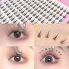 Individual Eyelashes DIY Eyelash Clusters Natural Fake Eyelashes Lash Clusters Manga Lashes Newbie Daily Eyelashes Makeup