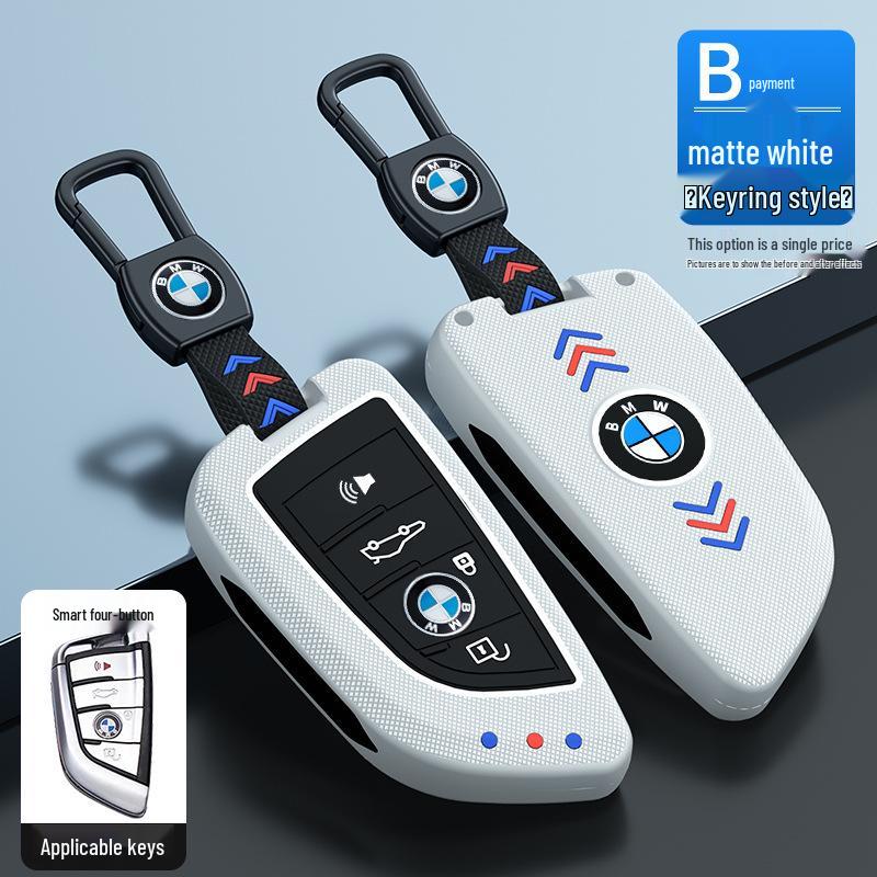 3, 5, 7 Series Blade Key Case - Luminous Protective Shell for 320i, 525li Remote & X3 Buckle