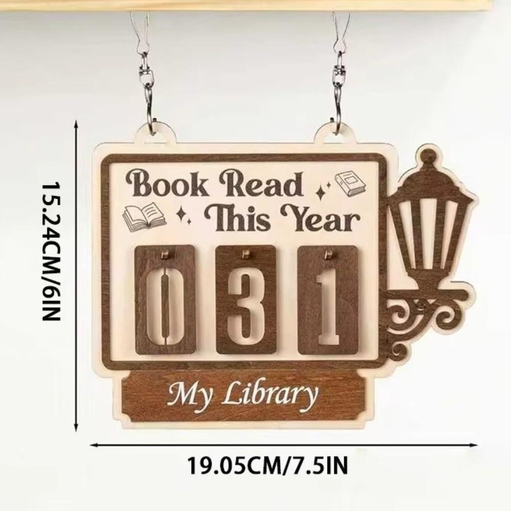 Books Read This Year Reading Counter Bookish Decor Bookish Decor Books Read Tracker Bookish Gift