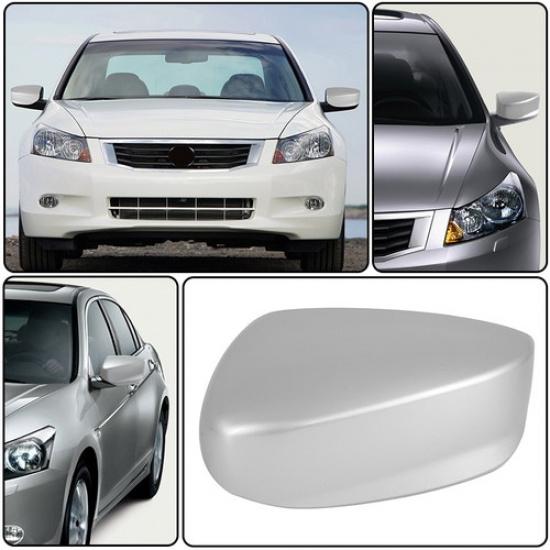 Left Side Wing Mirror Cover Cap Accessories For 2008-2013 Honda Accord Silver US
