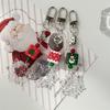Festival Christmas Bead Mobile Strap Phone Pendant Alloy Phone Strap Resin Alloy Texture Perfect for Bags or Keys