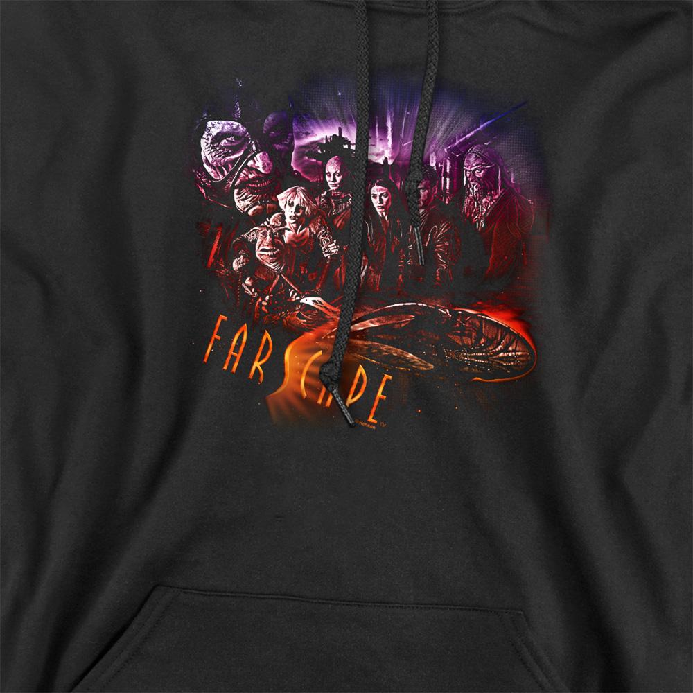 Farscape Unisex Adult Graphic Collage Hoodie