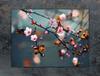 Glass stovetop protector 70x52 Flower