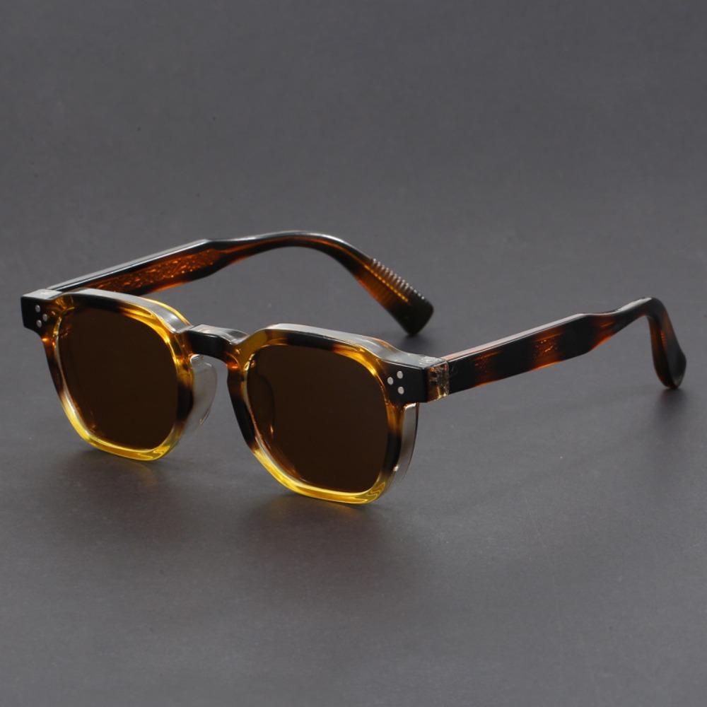 Boho Retro Polarized Sunglasses for Men Frame Polygonal Women's Sunglasses Outdoor High Quality Travel Glasses