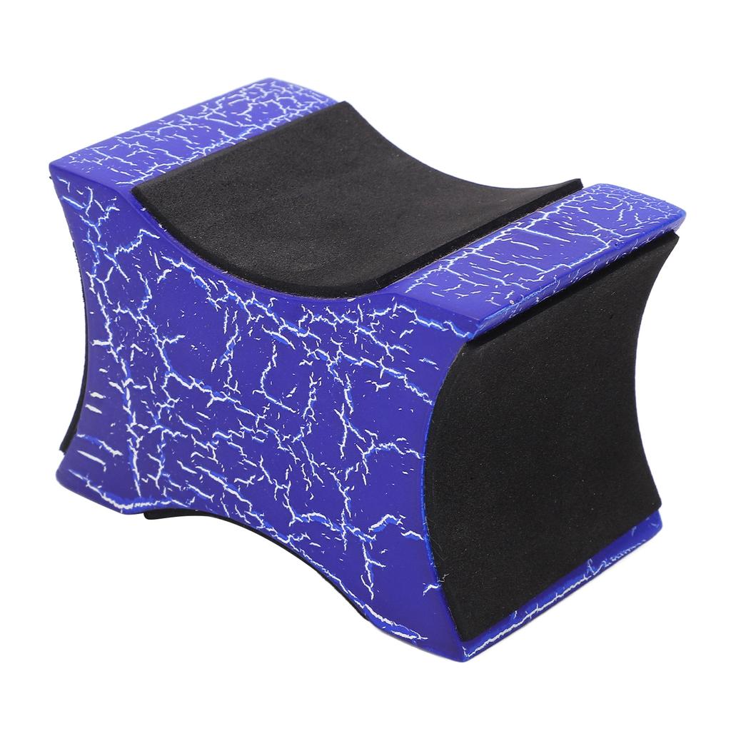 Gitarrenhalsauflage Blau Mahagoni 2 Höhen Rutschfest Saiteninstrument Luthier Werkzeug für Musikliebhaber