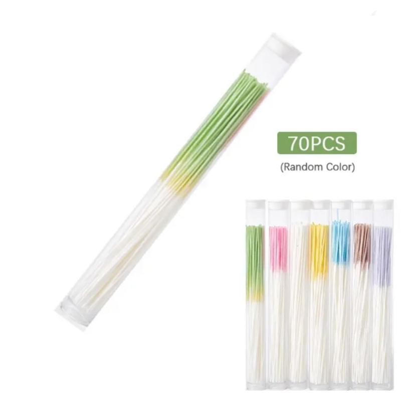160/60pcs Ear Piercing Cleaning Effective Ear Hole Cleaner Tool Disposable Earrings Hole Clean Paper Line for Removing Dirt