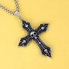 Necklace Baroque Skull Cross Popular Hollow Pendant