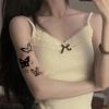 Diablo Abi Wind Butterfly Combination Tattoo Sticker Kusa Personality Waterproof Lasting Arm Large Pattern Sticker