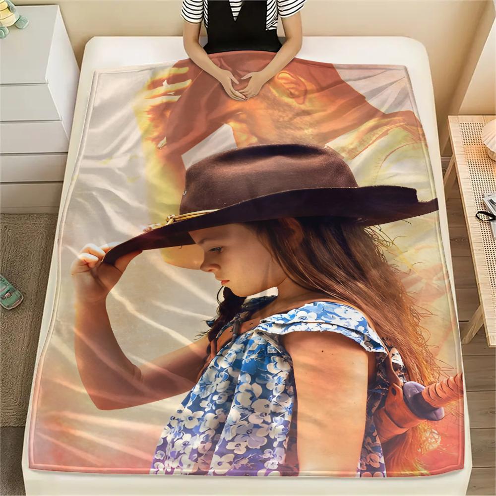 1PC The Walking Dead Print Flannel Blanket, High quality All Seasons, Home Decor, Warmth and Comfort, Perfect for Christmas Gifts