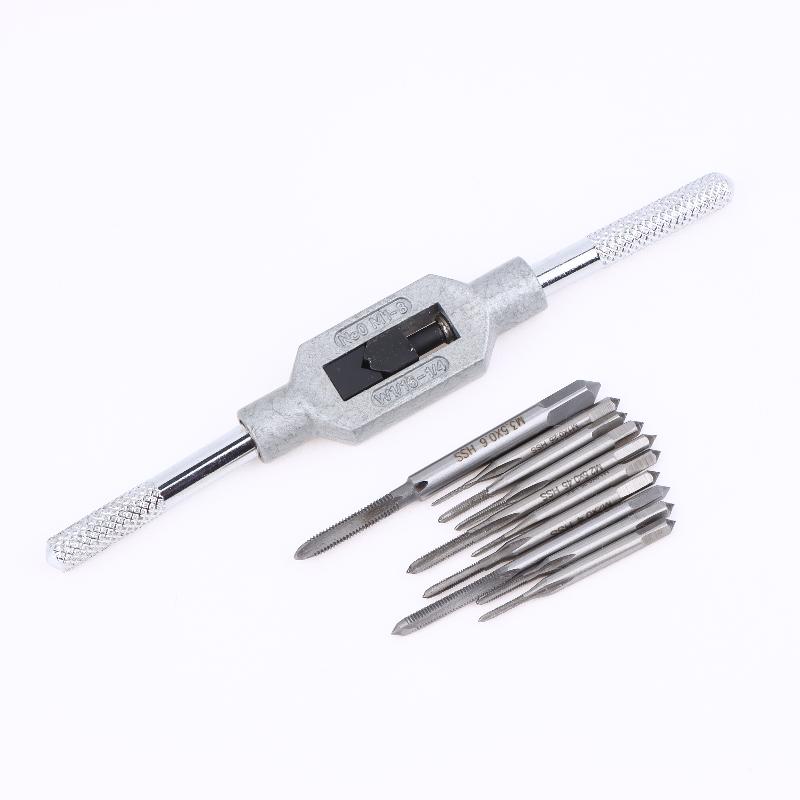 10pcs Mini M1 To M3.5 Machine Hand Tap Thread Wire Tapping Threading Taps For Machining Nuts Or Other Common Thread