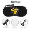 Pikachu Pokemon Cartoon Eyeglass Glasses Case Women Men Soft Anime Sunglasses Protective Pouch