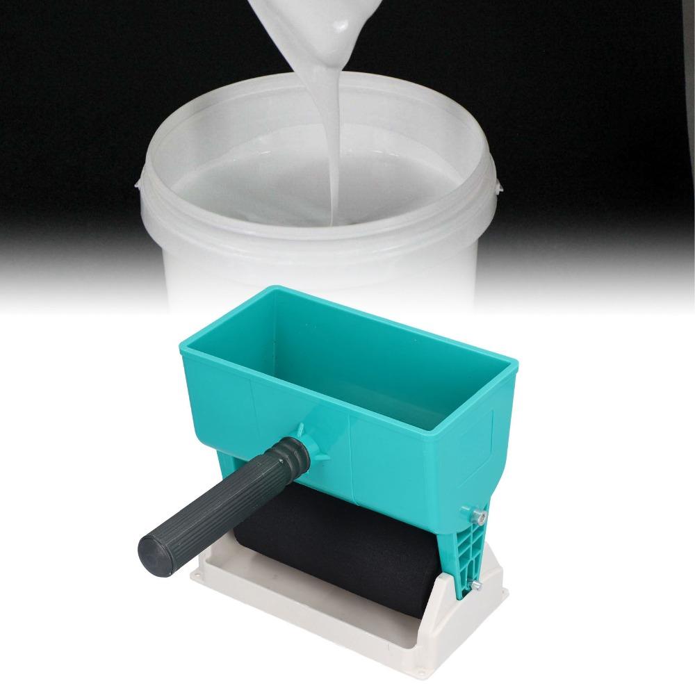 Adjustable Flow Handheld Adhesive Roller 320mL Capacity Glue Spreader Dispenser For Carpenter