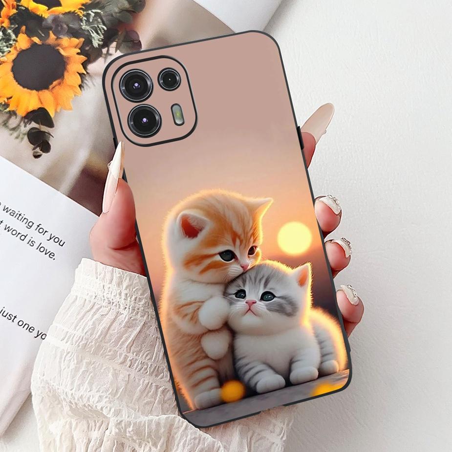 For Motorola Moto Edge 20 Lite Case XT2139-1 Cute Painted Cover Soft TPU Phone Case For Motorola Edge 20 Pro Edge20 Fusion Shell