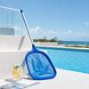 Pool-Skimmer-Netz mit Aluminiumgriff und feinem Laubkescher zur Entfernung von Schmutz von der Pooloberfläche und dem Boden