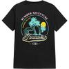 Men's Graphic Tee Tops Vintage Letter Print Short Sleeve Crewneck Casual Summer T Shirts