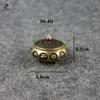 Antique Bronze Chinese 12 Zodiac Animals Incense Burner Home Decorations Pure Copper Hollow Home Censer Sandalwood Censer Holder