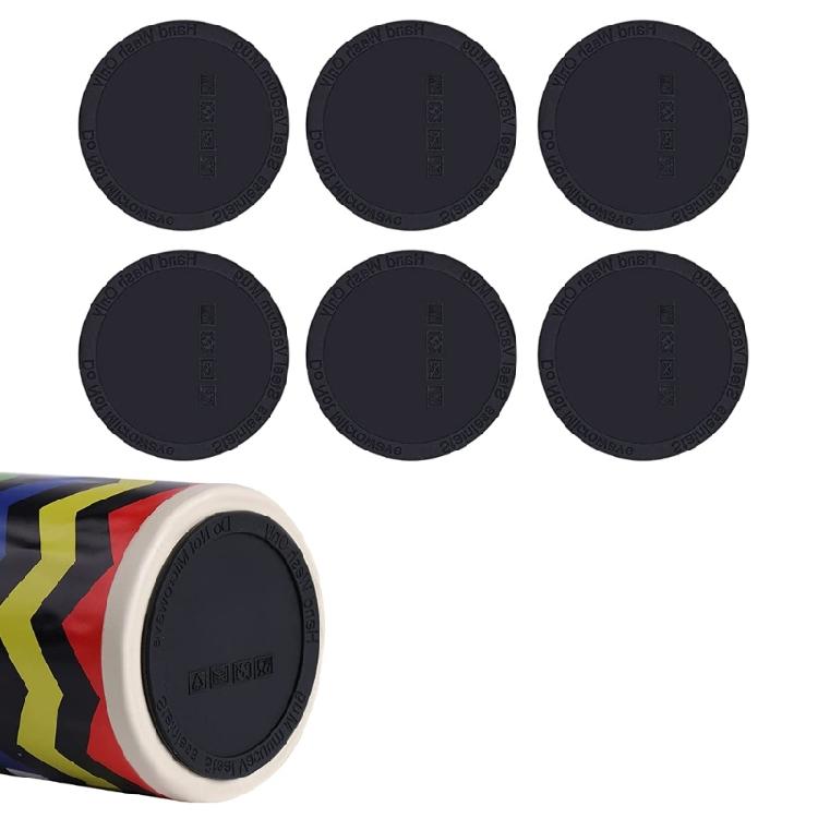 

Protective Cup Mat Anti-Slip Bottom with Adhesive Silicone Material for Tumblers 56mm