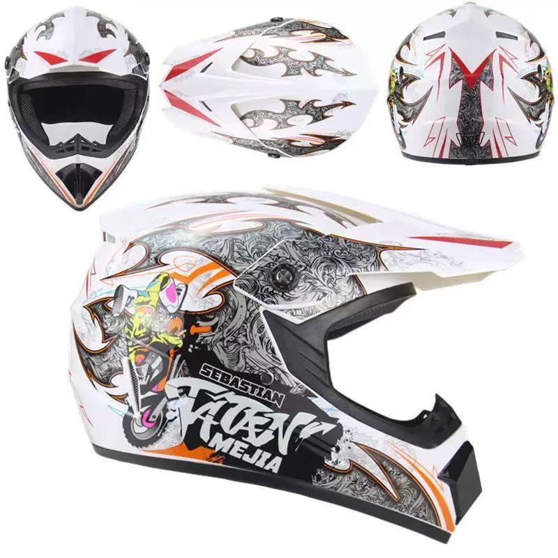 

Small and Lightweight ABS Off-Road Helmet Motorcycle Racing Helmet Breathable Portable Mountain Bike Helmet S