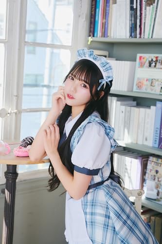 Clearstone Cosplay Patisserie Maid Women's Blue