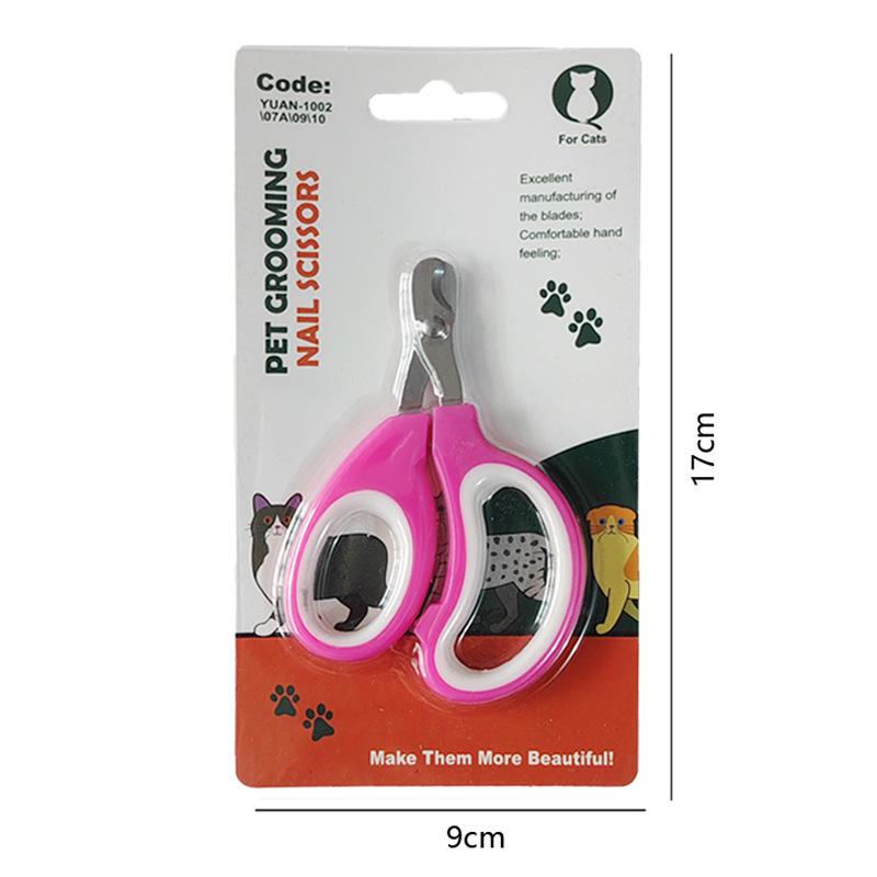 Crescent Pet Nail Clippers - Beginner-Friendly, Exclusive to Pet Store, Hot-Selling for Cats