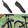 2pcs  Bicycle Mudguards, PA Nylon Front & Rear Mudguards, Carbon Fiber Pattern Bike Fenders Set, Cycling Road Mountain Bike Accessories
