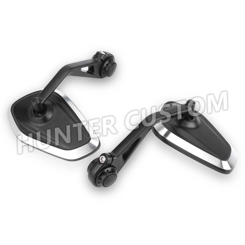 2PCS Motorcycle Bar End Mirror Handlebar Rear View Mirrors For BMW F800R F900R 1000R S1000R S1000RR S1000XR R1200R R1250R G310R