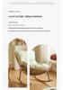 Rattan Rocking Recliner Chair - Lazy Sofa for Indoor/Outdoor Leisure