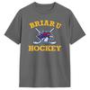 Außerhalb des CampusBriar U Briar University Eishockey Romanze Hawks Eishockey Team T-Shirt Strand T-Shirts Baumwolle Trendiges Cooles T-Shirt für Männer