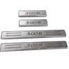 For Peugeot 3008 II GT 2016- Stainless Steel Door Sill Scuff Plate Welcome Pedal Car Styling Car Accessories 4pcs