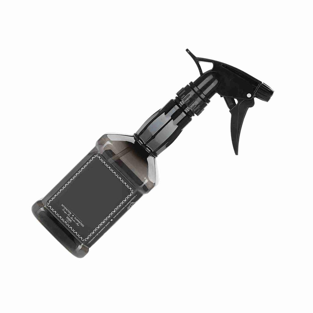 650ml Hairdressing Spray Bottle Salon Barber Hair Tool Refillable Water Sprayer Bottle Black
