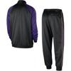 Nike X NBA Collaboration Los Angeles Lakers Color Block Stand Collar Zip Up Jacket And Pants Casual Sports Set City Edition Men Sports Set FZ0320-010