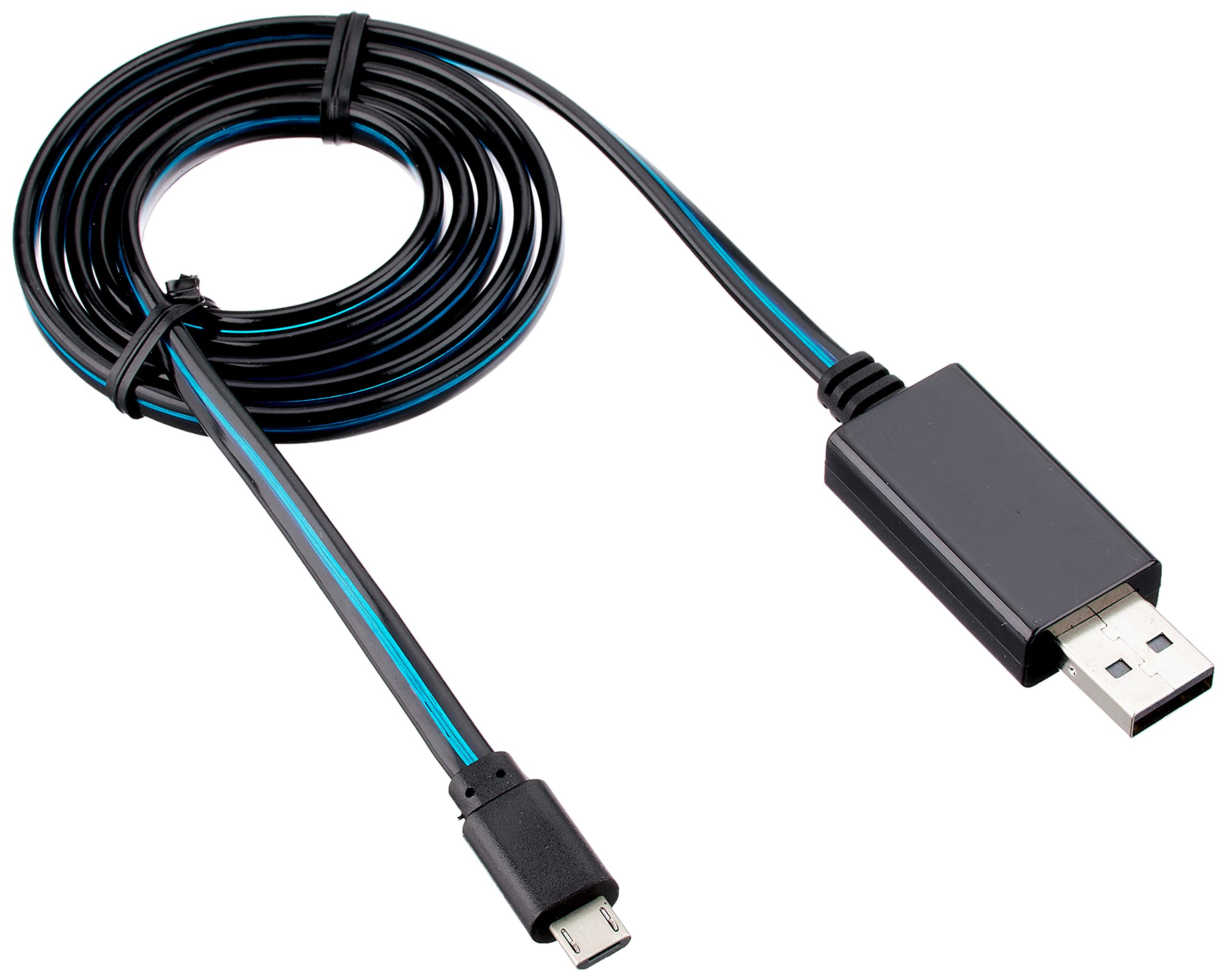 

USB Быстрая зарядка Совместим со смартфонами Планшеты Подсветка LED Молния Высокоскоростная передача данных Зарядка Коммуникация Зарядный USB-кабель R [RIRIYA]
