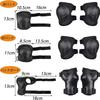 Kids Knee Elbow Palm and Wrist Guards Thick Arm Knee and Wrist Support for Injury Prevention and Impact and Ideal for Roller Inline and Ages A Great
