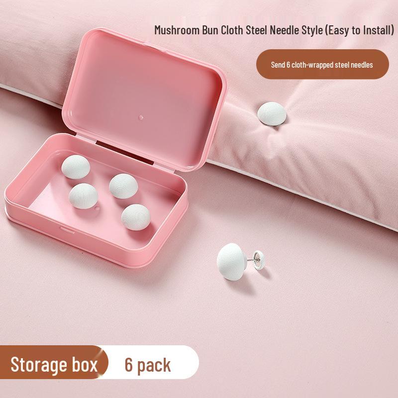 Suport detașabil pentru pilotă cu ciuperci: Prietenos cu pielea, fără urme, antiderapant pentru pilote groase și subțiri. Ideal pentru Cămine Studențești.