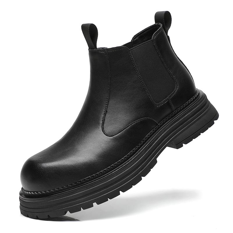 

Мужские ботинки на толстой подошве Роскошный дизайнерский классический стиль Для работы и вечеринок Повседневная деловая обувь для отдыха Для улицы Осень и зима 46